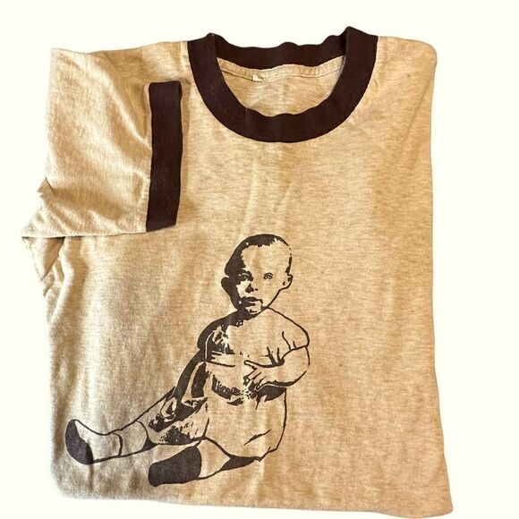 Vintage 70s Baby Watson Cheesecake T-shirt XXS - Picture 3 of 6